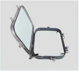 Stainless steel open rectangular window.png